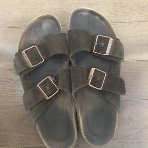 Suede Birkenstock